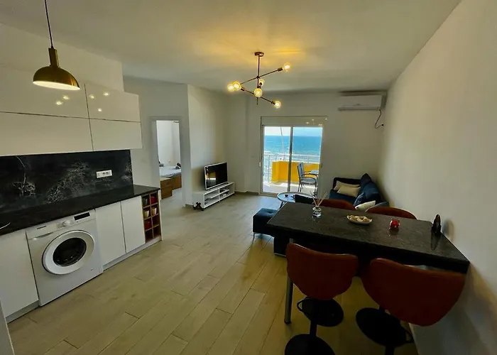 Blue And Salmon Apartment